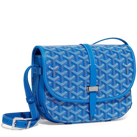 goyard baby blue messenger bag|goyard messenger bag men.